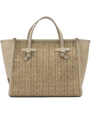 Gianni Chiarini Shoulder Bags Beige - Natural