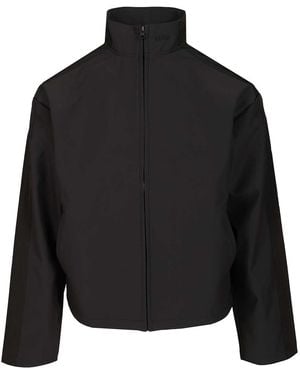 Arte' Nylon Jacket Jackets - Black