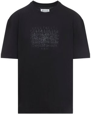 Maison Margiela T-Shirts Nero-Uomo