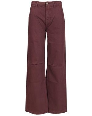 ICON DENIM Wide Leg Jean - Purple