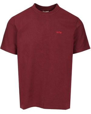 Arte' For All T-Shirt Bordeaux - Red