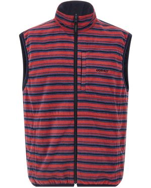 Gramicci Gilet 'Thermal Fleece Reversible' - Rosso