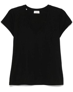 Mazzarelli Cotton T Shirts - Black