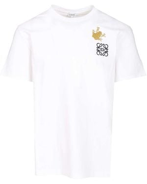 Loewe Cotton T-shirt White