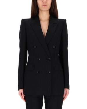 Tom Ford Double-Breasted Jacket - Black