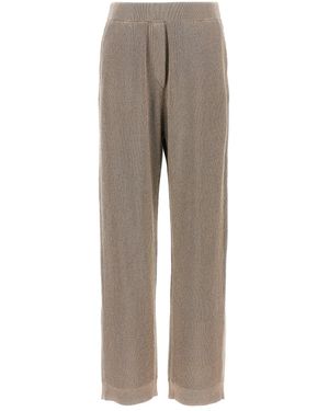 Brunello Cucinelli Sparkling Pants - Gray