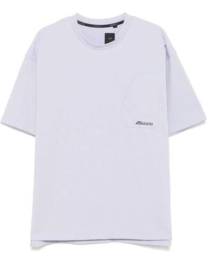 Mizuno Polyester T Shirts - White