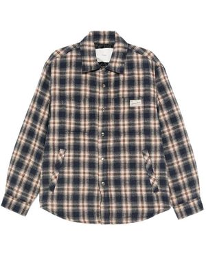 DUNST Blue Neutral Shirts - Grey