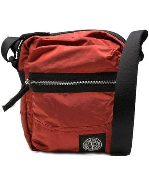 Stone Island Bum Bags - Red