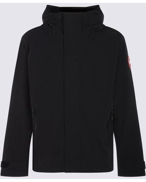 Canada Goose Coats Blacks And Greys-Uomo - Nero