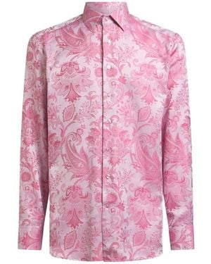 Etro Cotton Shirts - Pink