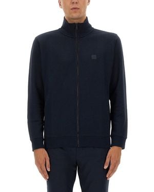 BOSS Zip Sweatshirt - Blue