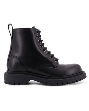 Givenchy Leather Ankle Boots - Black