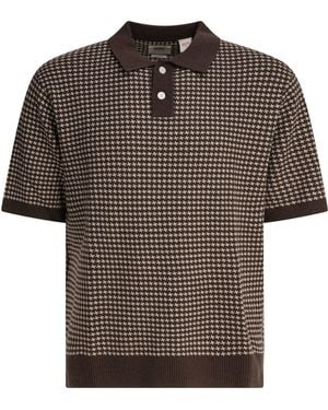 Levi's Knitted Polo Shirt - Brown