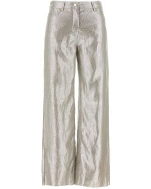 Max Mara Malika Pantaloni-Donna - Grigio