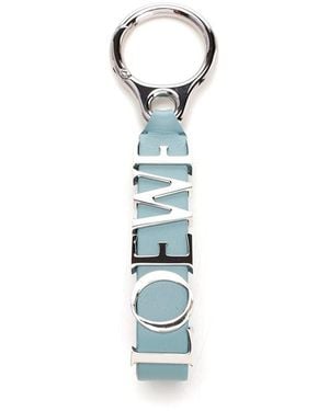 Loewe Bold Logo Keyring Keyrings Light - Blue
