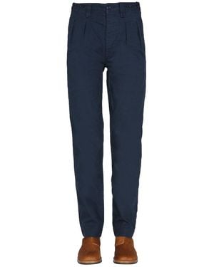 Nigel Cabourn Regular Fit Jeans-Uomo - Blu