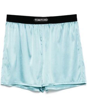 Tom Ford Shorts Pigiama - Blu