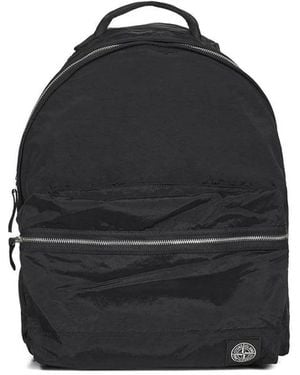 Stone Island Zaini E Valigie Nero-Uomo
