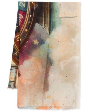 D'Aniello Neutral Scarves & Gloves - Multicolor