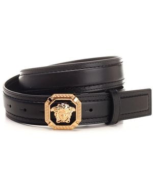 Versace Leather Belt Belts - Multicolor