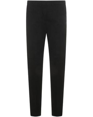 Brunello Cucinelli Trousers Blacks And Greys-Uomo - Nero