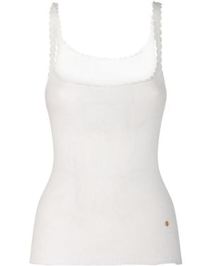 Chloé Cotton Top - White