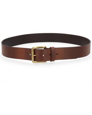 BOSS Belt With Buckle - Brown