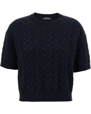 Max Mara Dominus Jumpers And Cardigans - Blue
