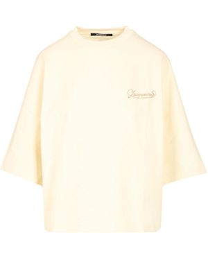 Jacquemus "Corto" T-Shirt - Natural