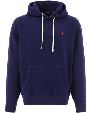 Polo Ralph Lauren Lscablehzpp-Long Sleeve-Pullover Sweatshirts - Blue