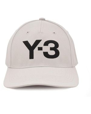 Y-3 Embroidered Baseball Cap - White