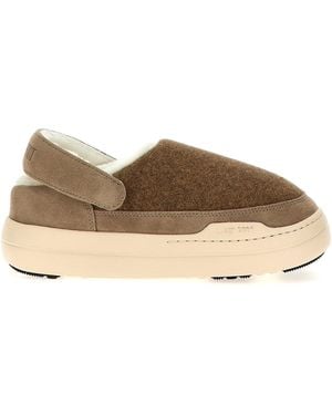 Moon Boot Park Flat Shoes - Brown