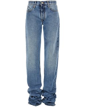 The Attico Long Denim Jeans - Blue