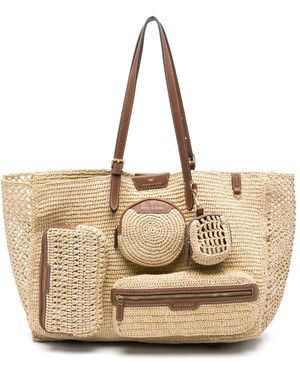 Anya Hindmarch Tote Bags Nylon Poliestere-Donna - Neutro