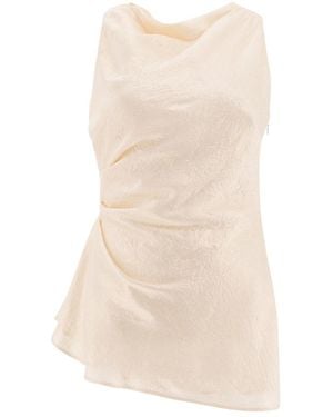 McQueen Slim Fit Top - Natural