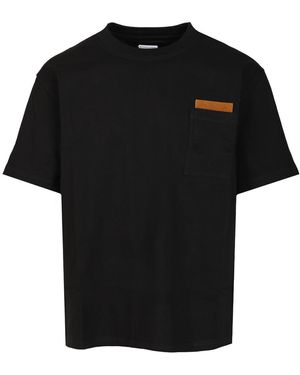 Bottega Veneta Pima T-Shirt Nero-Uomo