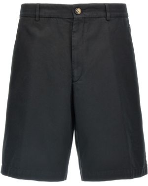 Brunello Cucinelli Cotton Bermuda Shorts Bermuda, Short - Black