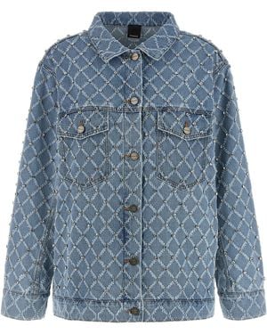 Pinko Pifferaio Puffer Jackets Light - Blue