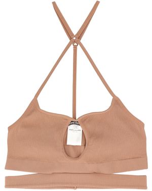ANDREADAMO Ribbed Bra Underwear And Body - Natural