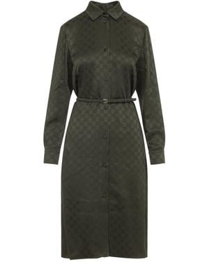 Gucci Midi Dresses - Green