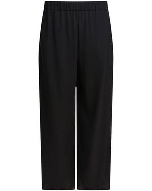 Max Mara Pure Trousers Nero-Donna
