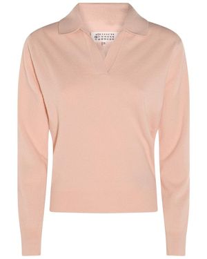 Maison Margiela Sweaters Pale - Pink