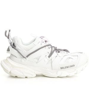 Balenciaga Trainer Track Trail Laces Trainers - White