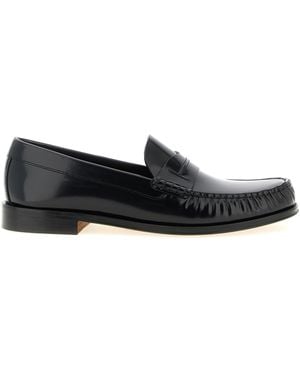 Tom Ford Shiny Leather Loafers - Black