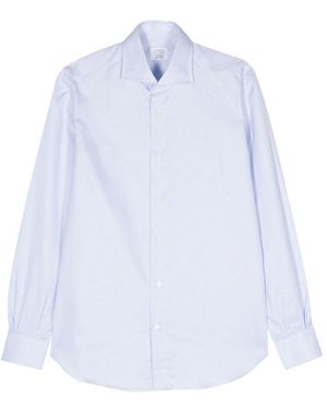 Mazzarelli Cotton Shirts - Blue