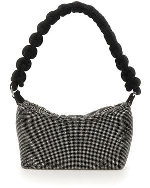 Kara Bag With Knotted Handle - Gray