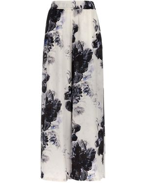 McQueen 'Pyjama Chiaroscuro' Trousers - Grey