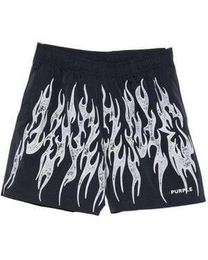 Purple Brand Shorts - Blue