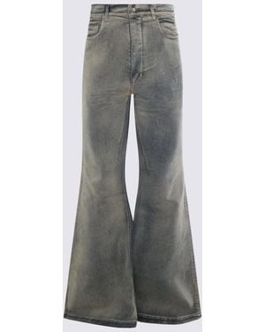 Rick Owens Jeans Mineral Pearl-Uomo - Grigio